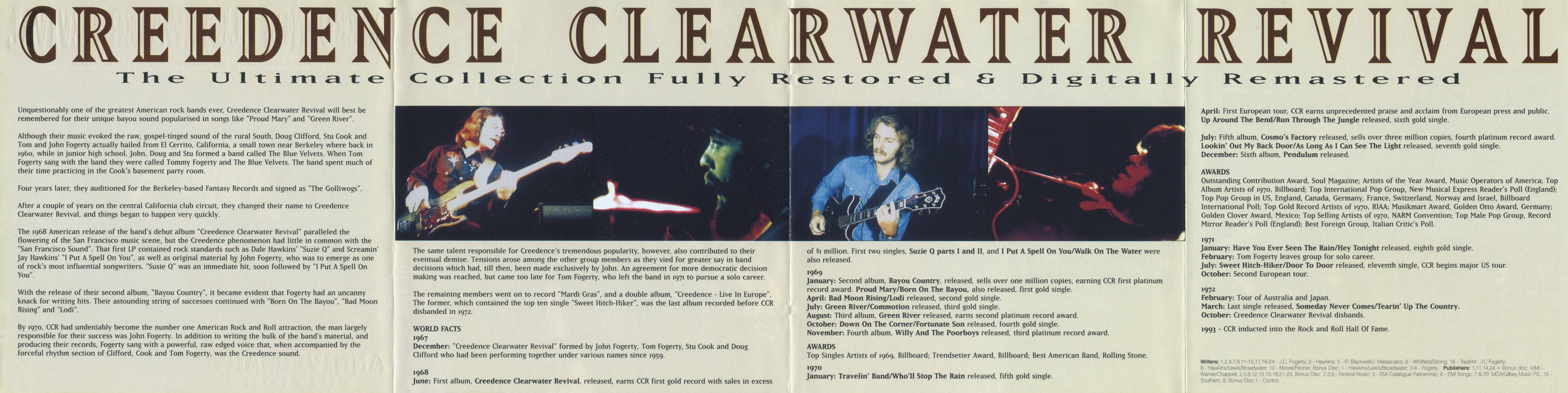 Creedence Clearwater Revival The Ultimate Collection [gaefold in aus]